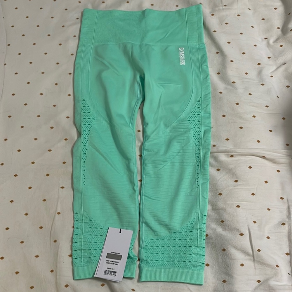 Gym shark seamless cropped leggings